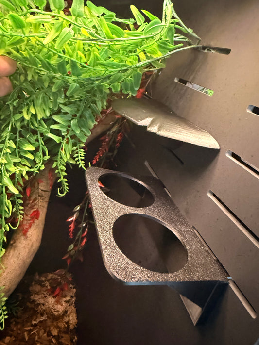 Feeding & Mushroom Ledge Bundle (for PVC Terrariums)